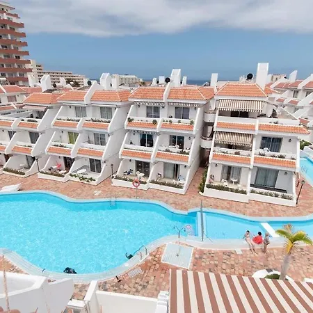 Daire Location P, Terrace With Pool View, Sunny, Quiet, Wifi Playa de las Américas