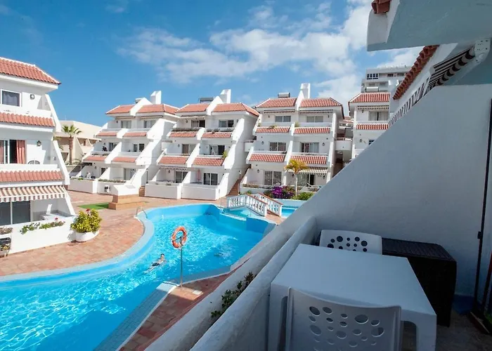Location P, Terrace With Pool View, Sunny, Quiet, Wifi Apartment Playa de las Américas